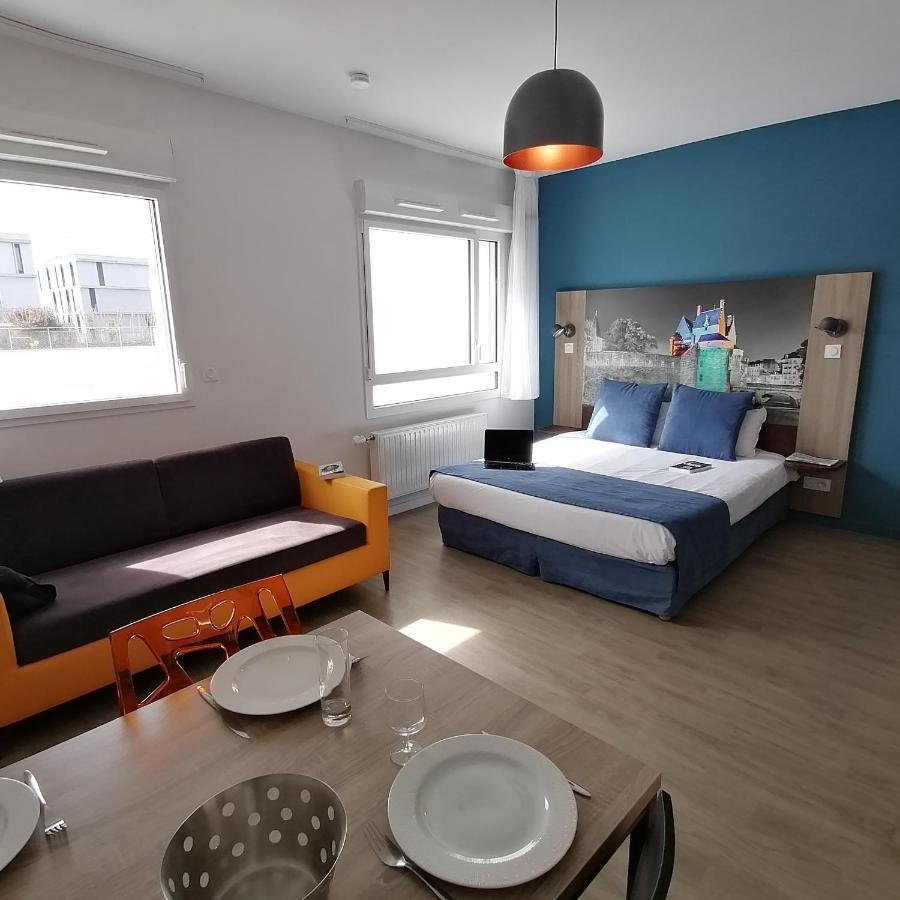 Appart-Hotel Mer & Golf City Ile De Nantes Exterior foto